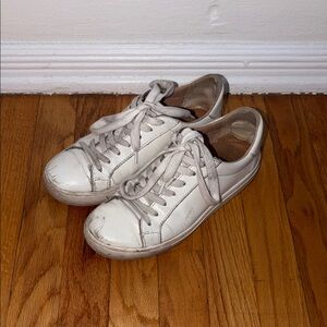 Well worn quince sneakers